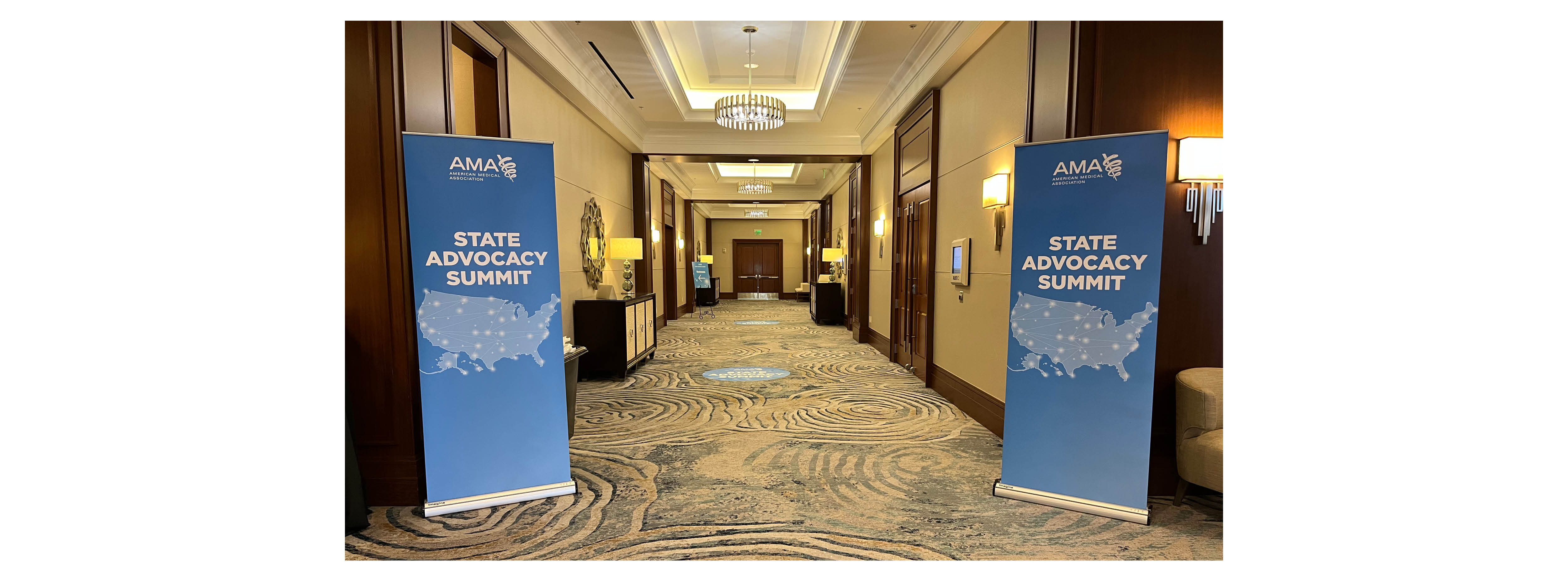State Advocacy Summit environmental graphics