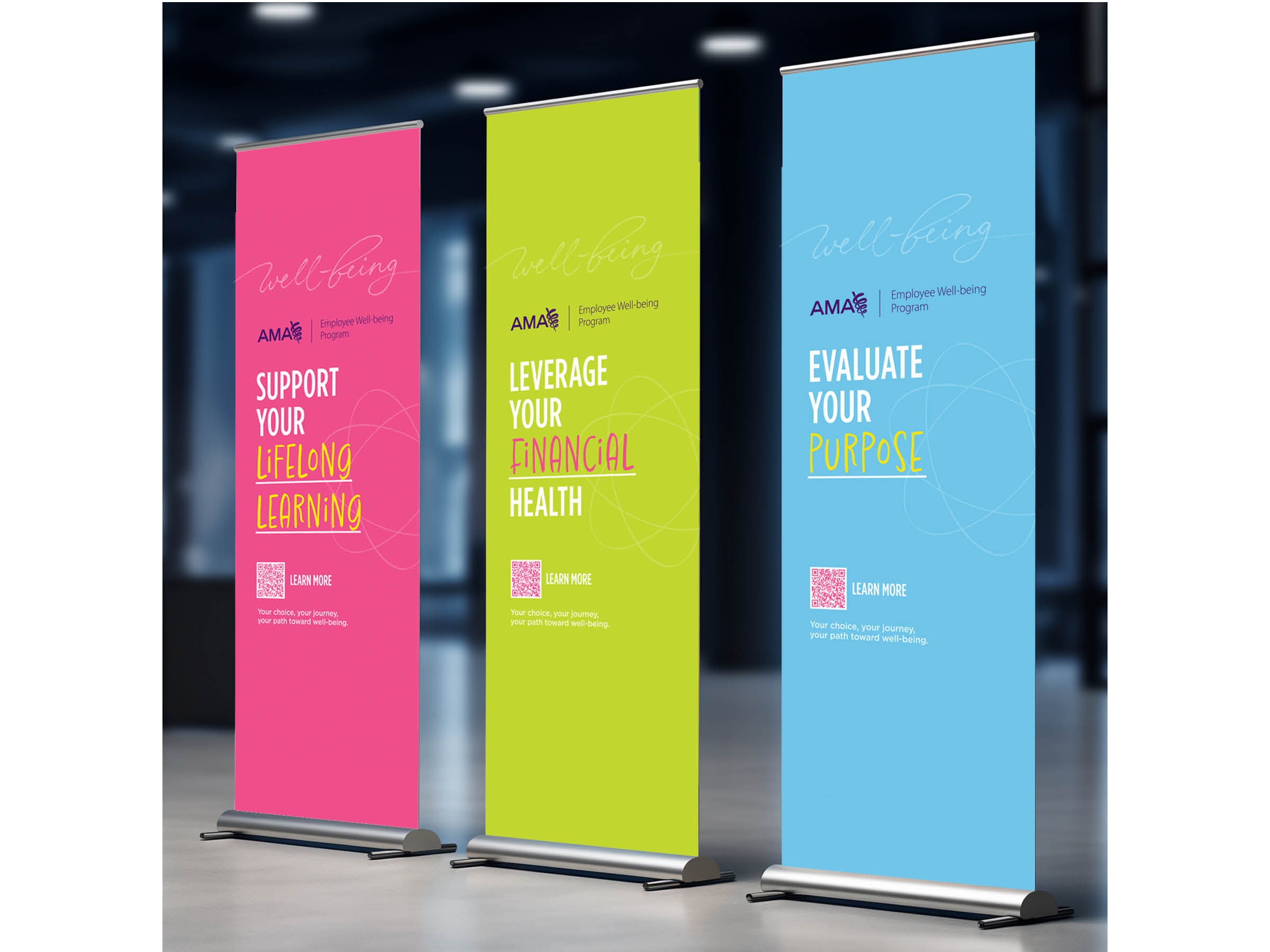 Well-being rebrand detail 3
