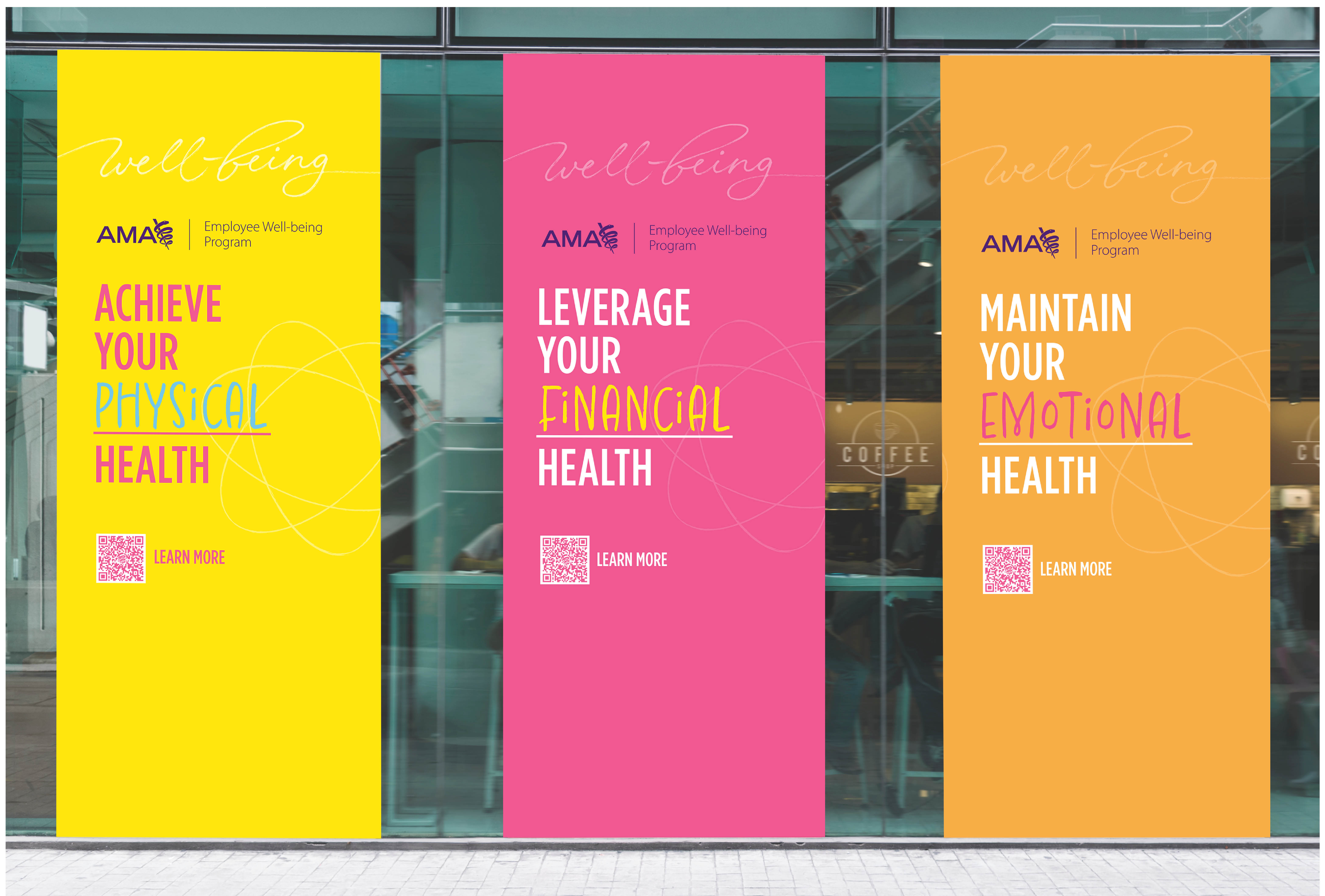Well-being rebrand detail B